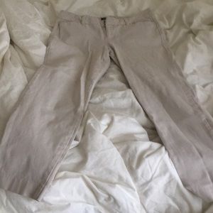 Old Navy Cream Pixie Pants